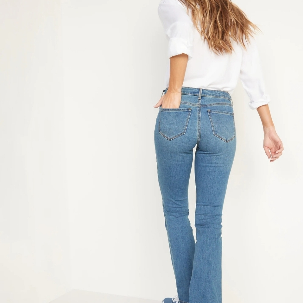 Old Navy Size 14 Kicker Boot Cut Jeans